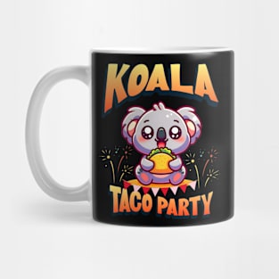 Koala Taco Party - Cute Australian Animal Fiesta Design Mug